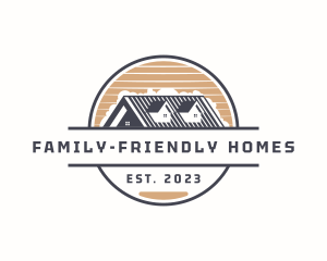 Residence Roof Property logo design