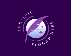 Quill Feather Pen logo