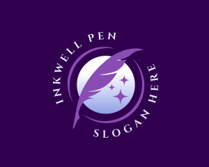 Quill Feather Pen logo