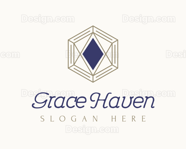 Luxury Diamond Jewelry Logo