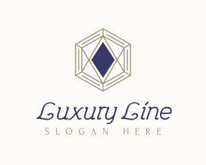 Luxury Diamond Jewelry logo design