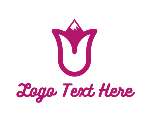 Pink Tulip Mountain logo