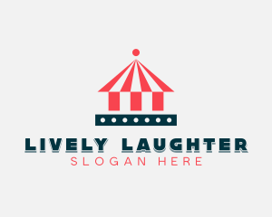 Circus Tent Amusement Park logo