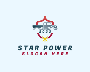 Shield Star Automobile logo design