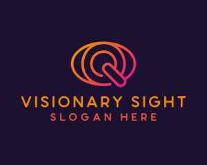 Eye Visual Ophthalmologist logo