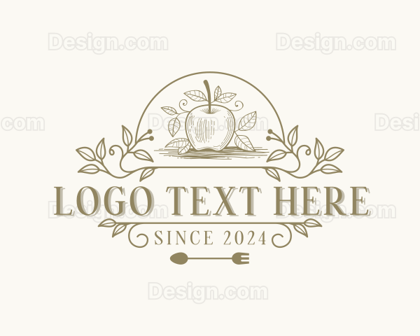 Organic Apple Farm Logo