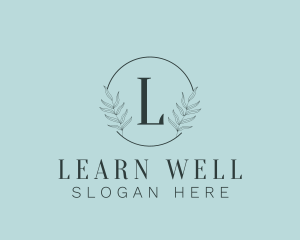 Organic Leaf Wellness logo design