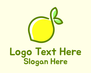 Fresh Lemon Citrus Logo