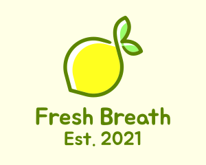 Fresh Lemon Citrus logo design