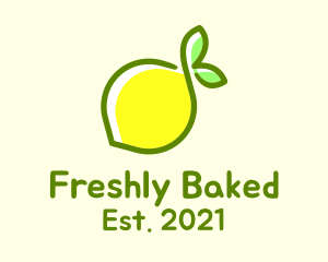 Fresh Lemon Citrus logo design