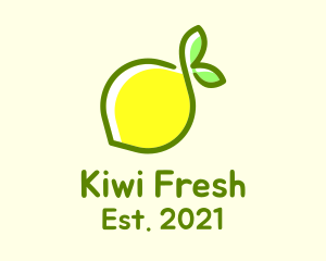 Fresh Lemon Citrus logo design