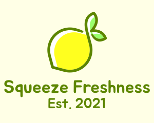 Fresh Lemon Citrus logo design