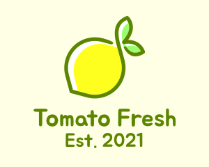 Fresh Lemon Citrus logo design