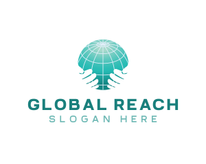 Global Hand Foundation logo design