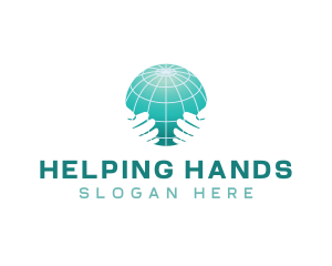 Global Hand Foundation logo design