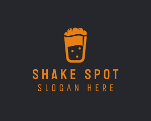 Fruit Shake Beverage logo