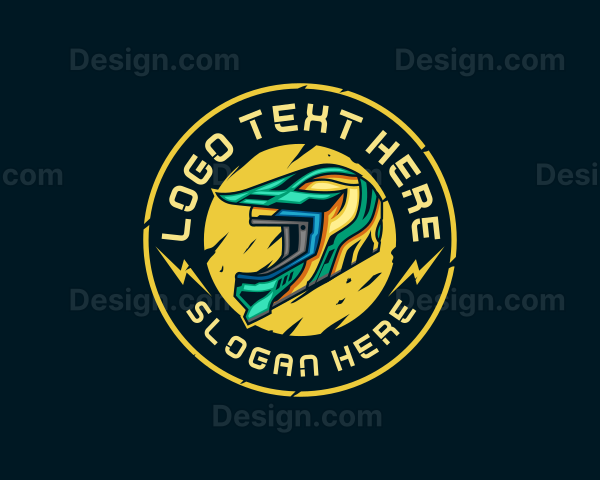 Motorcycle Motocross Helmet Logo