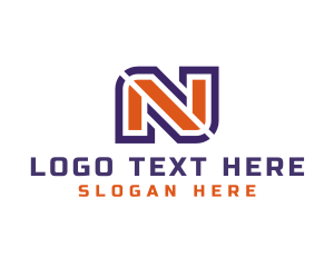 Generic Athletic Letter N logo