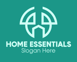 Teal Home Real Estate logo design