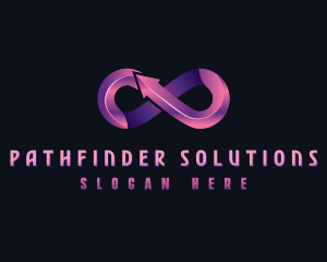 Infinity Loop Arrow logo