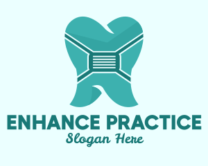 Dental Face Mask  logo design