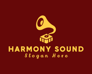 Quirky Music Gramophone logo