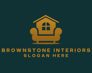 Interior Home Furniture  logo design