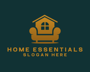 Interior Home Furniture  logo design