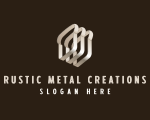 Metallic Bread Mould logo design