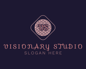 Pink Feminine Pattern logo