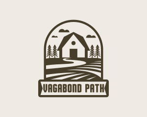 Farm House Road Pathway logo design