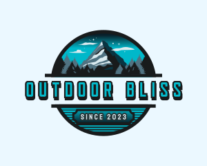 Outdoor Mountain Travel logo design