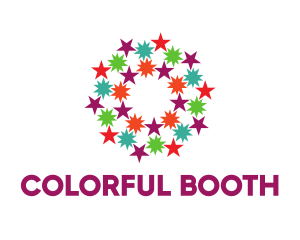 Colorful Star Pattern logo design