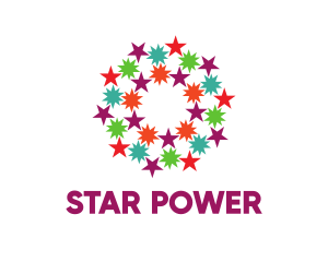 Colorful Star Pattern logo design