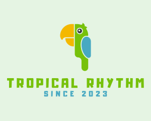 Tropical Wildlife Parrot logo