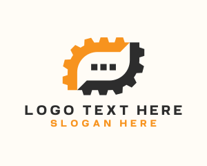 Mechanical Gear Chat  logo