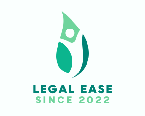 Human Leaf Holistic logo