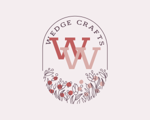 Flower Wreath Beauty logo design