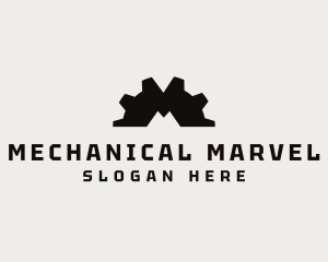 Mechanic Cogwheel Gear logo design