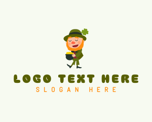 Gold Treasure Leprechaun  logo