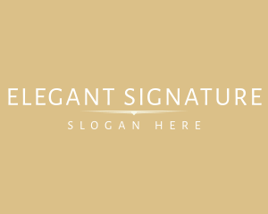 Elegant Feminine Wordmark logo design