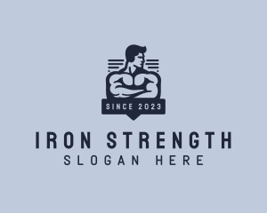 Weightlifter Muscle Workout logo