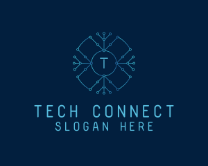 Tech Circuit Software  logo design