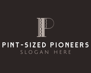 Elegant Luxury Letter P logo design