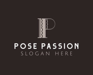 Elegant Luxury Letter P logo design