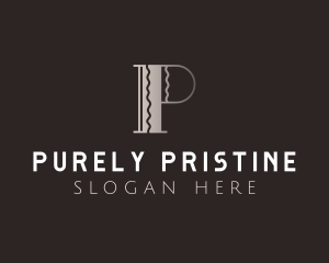 Elegant Luxury Letter P logo design