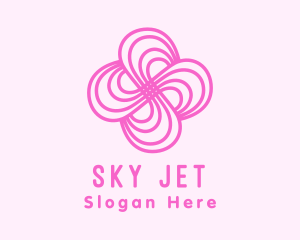 Pink Flower Pattern logo