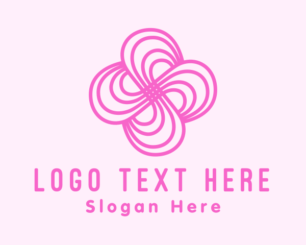 Interlaced logo example 2