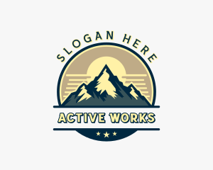 Summit Adventure Trekking logo design