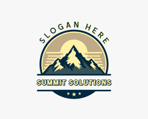 Summit Adventure Trekking logo design